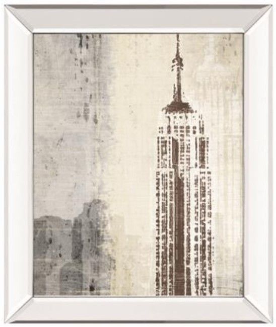 Classy Living Venter, T Edifioe II 22" Wall Art-0