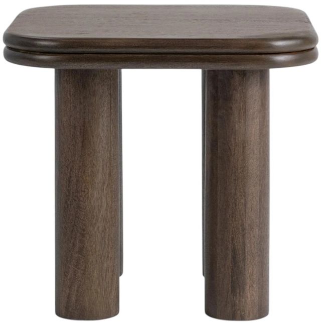 Classic Home Miranda Cocoa Brown End Table-2