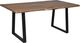 Porter International Designs Manzanita Natural 82" Dining Table with Trapezoid Base-0