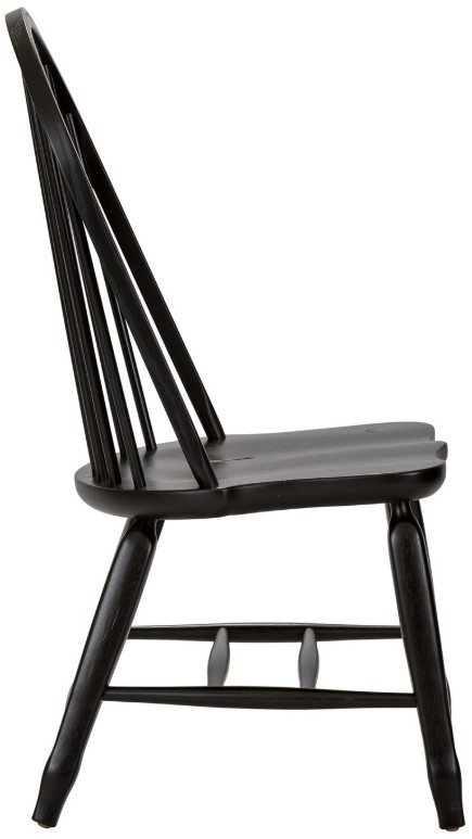 Liberty Furniture Industries Treasures Bow Back Side Chair - Thumbnail 4