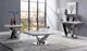 Furniture of America® Villarsglane Chrome Coffee Table-1