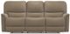 La-Z-Boy® Turner Pebble Leather Power Wall Reclining Sofa-1
