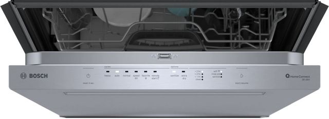 Bosch® 500 Series 24" Stainless Steel Top Control Built In Dishwasher-7