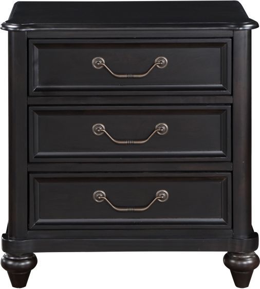 Homelegance® Herman Charcoal Brown Nightstand-2