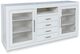 Jofran Inc. Auburn Hills White 60" Media Console-0