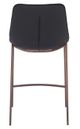 Zuo® Modern Magnus Black/Walnut Counter Stool-2