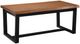 John Thomas Furniture® Home Accents Live Edge Black/Brown Coffee Table-0