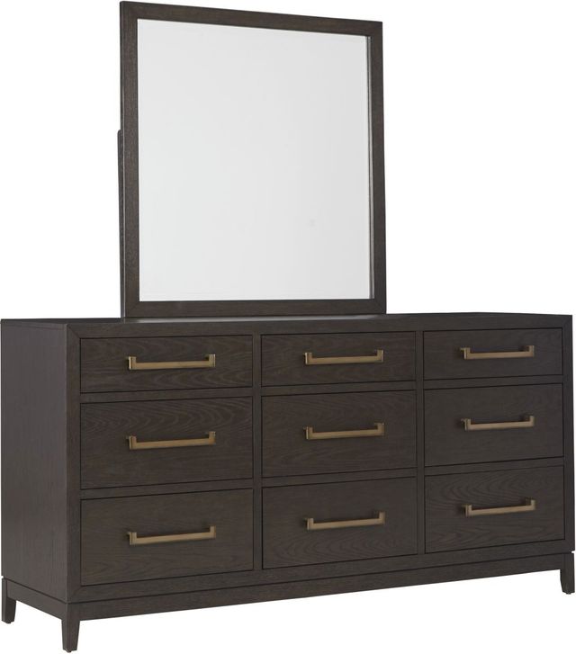 Signature Design by Ashley® Burkhaus Brown Dresser and Mirror-0