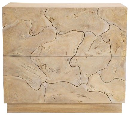 Bernhardt Calavaras Bernhardt Interiors Bleached Teak Nightstand-1