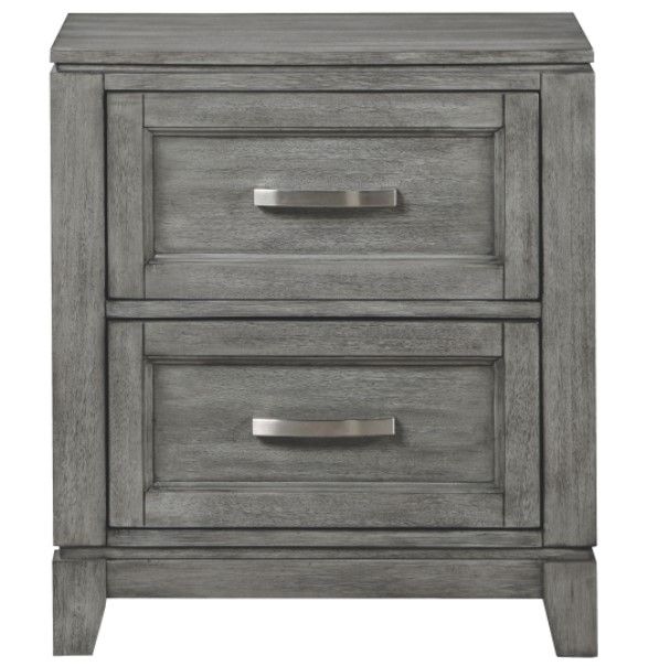 Homelegance® Garretson 4-Piece Gray Bedroom Set-2