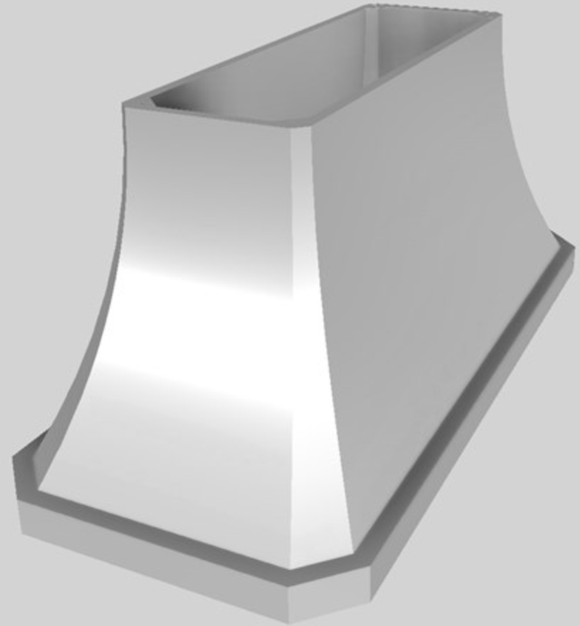 Vent-A-Hood® Designer Series 66" Stainless Steel Island Range Hood-1