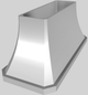 Vent-A-Hood® Designer Series 66" Stainless Steel Island Range Hood-1