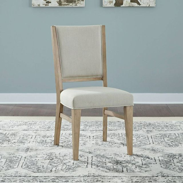 Liberty Furniture Brentwood Sandstone/Taupe Dining Side Chair-1