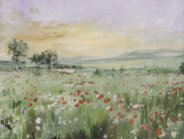 Stylecraft First Light on the Meadow Wall Art-2