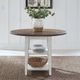 Liberty Furniture Al Fresco Graphite Drop Leaf Table with Whitestone Base-1