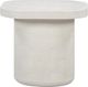 TOV Furniture Suraya Ivory Concrete Indoor/Outdoor Side Table-3