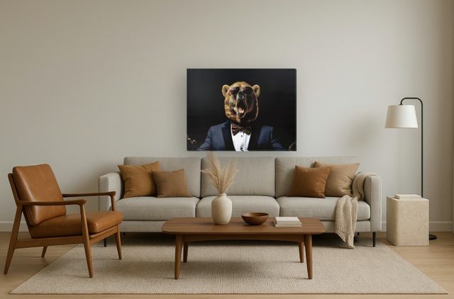 Classy Living Untamed Urbane Roar Wall Art-1