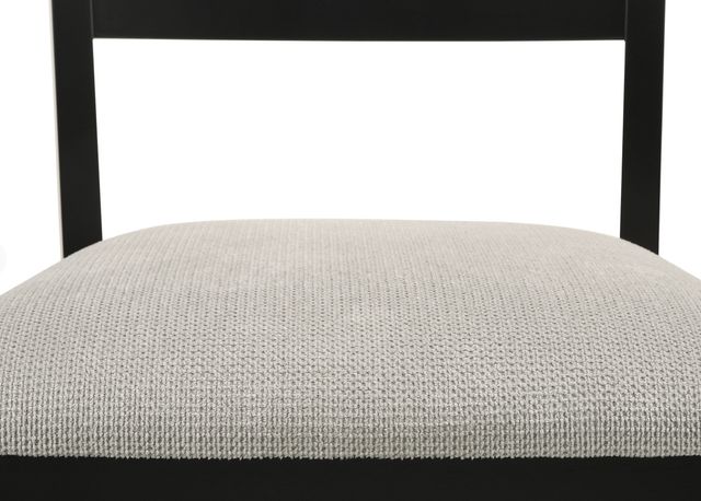 Crown Mark Folio Black/Gray Side Chair-4