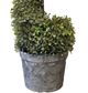 A & B Home Green 5' Artificial Spiral Boxwood Topiary-1