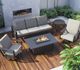 Homecrest™ Outdoor Living Customizable Sutton Cushion Aluminum/Fabric Outdoor Sofa-1