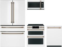Café™ 4 Piece Matte White Kitchen Package