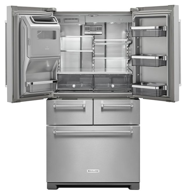 KitchenAid® 36 in. 25.8 Cu. Ft. Stainless Steel French Door Refrigerator-1