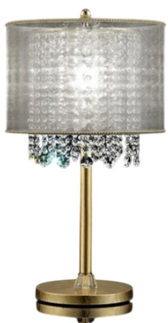 Furniture of America® Ana Gold Table Lamp-0