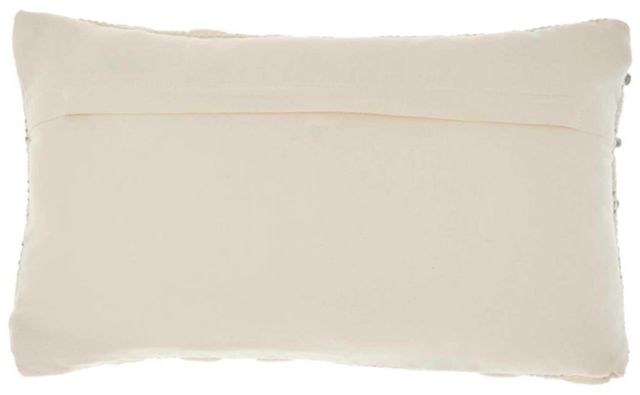 Nourison Home™ Lifestyle Light Gray 12" Throw Pillow-1