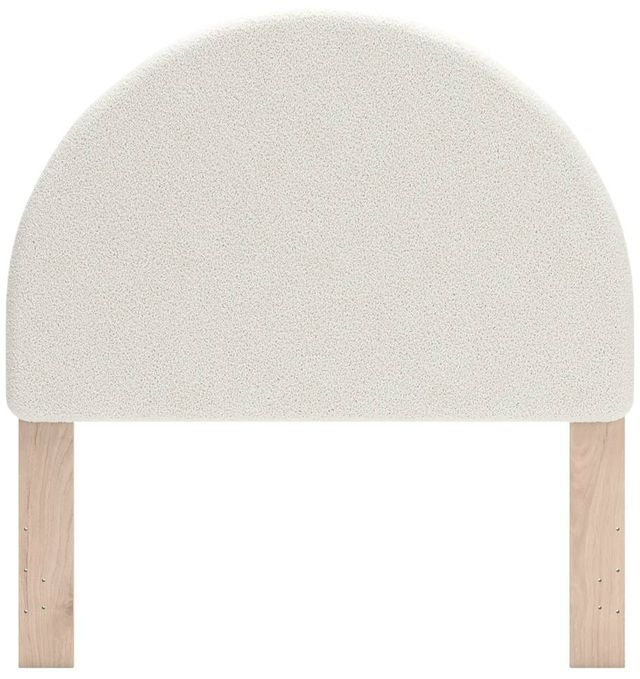 Signature Design by Ashley® Arloster Tan/White Upholstered Full Panel Headboard-1
