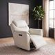 Liberty Furniture Romy Oslo Pebble Leather Single Glider Zero Gravity Power Recliner-2