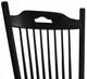 TEI Windswept Shores Black Rub-Thru Farmhouse Side Chair-1