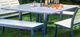 Telescope Casual 64" Square Dining Height Tapered Leg Table without Hole-0