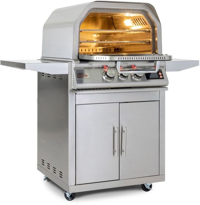 Blaze® Grills 26" Stainless Steel Pizza Oven -3