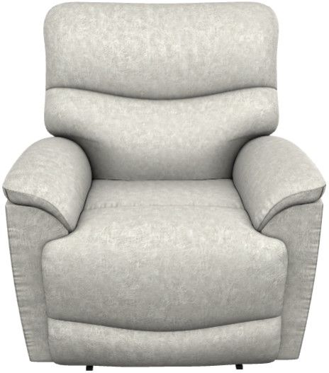 La-Z-Boy® Trouper Dove Power Wall Recliner with Headrest and Lumbar-1