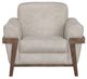 International Furniture Direct Loft Ivory/Brown Accent Chair-1