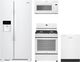 Whirlpool® 4 Piece White Gas Kitchen Package-0