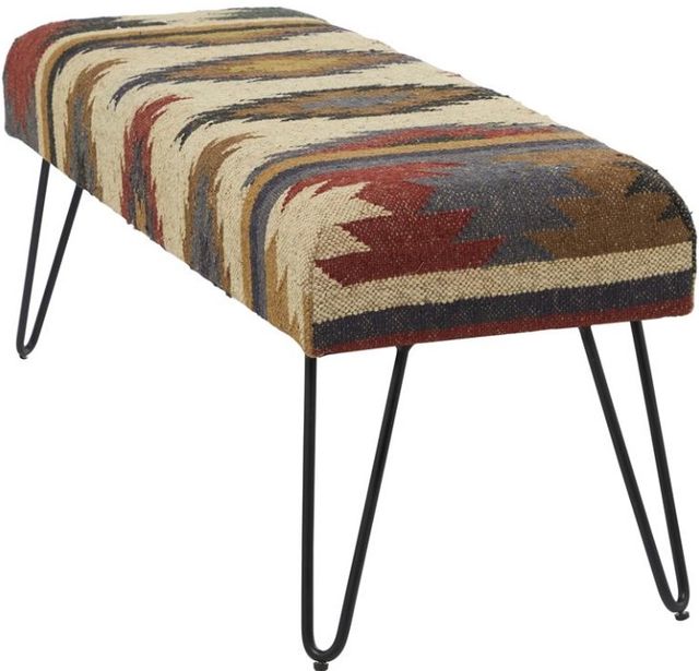 Deco Marche Multi-Colored Bench-1