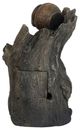 A & B Home Aged Brown 3-Tier Outdoor Decorative Water Fountain-3