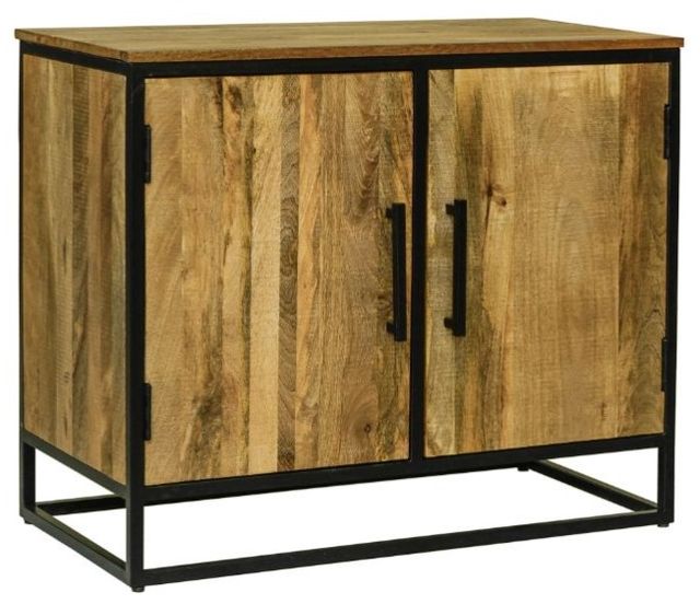 Jaipur Furniture Industrial Sawn 2-Door Sideboard-0