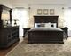 Pulaski™ Caldwell Deep Brown Queen Panel Bed-5