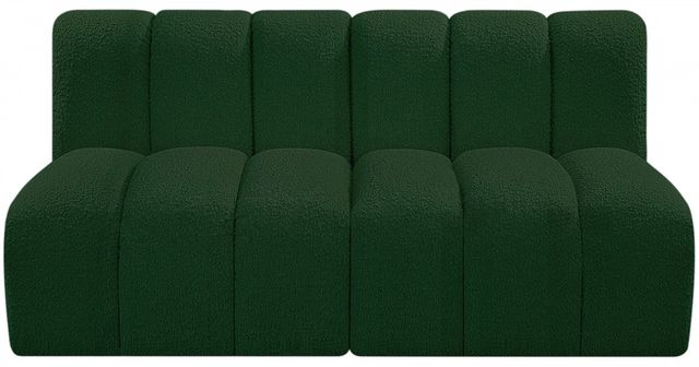 Meridian Furniture Arc 2-Piece Green Sectional-1