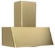 Zephyr Designer Collection Mesa 36" Satin Gold Wall Mounted Range Hood-3