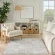 Nourison Home™ Natural Texture Charcoal/Ivory 5'x7' Style 2 Area Rug-1