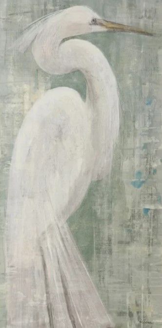 Stylecraft Tamara Day for StyleCraft Coastal Egret I Wall Art-2