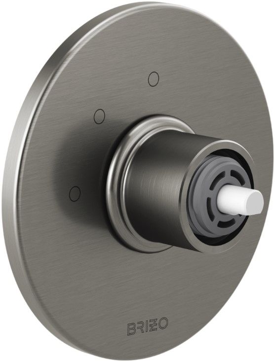 Brizo Litze® Brilliance® Luxe Steel® 3-Function Diverter Trim - Less Handle-0