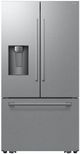 Samsung Bespoke AI 36'' 23.5 Cu. Ft. Fingerprint Resistant Stainless Steel Counter Depth French Door Refrigerator-0
