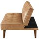Coaster® Jenson Saddle Brown Sleeper Sofa -4