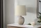 Monarch Specialties Inc. Beige Resin Table Lamp with Beige Shade-2
