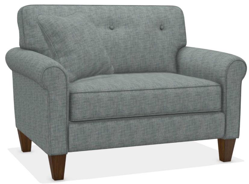 La Z Boy Laurel Indigo Chair and a Half
