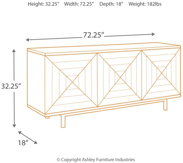Signature Design by Ashley® Fair Ridge Door Accent Cabinet-2